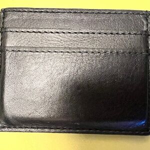 Madewell Black Card Case